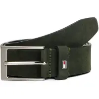 Tommy Hilfiger Layton 3.5 Nubuck Belt Dark Woodland Taglia: 105 | Cinture Outlet | Uomo