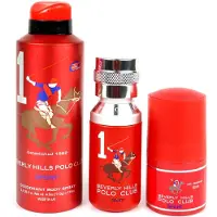 Beverly Hills Polo Club 1982 Sport Set Regalo Uomo Eau de Toilette 50 ml + Deodorante 175 ml + Roll-On 50 ml — Set