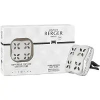 Maison Berger Set regalo car diffuser Cosy Silver + Ricarica Cozy Musk