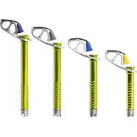 Black Diamond Ultralight Ice Screw Vite da ghiaccio (19 cm, verde/grigio)