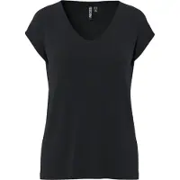 Pieces T-shirt A V | Nero | XS