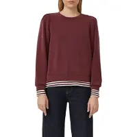 s.Oliver Sweatshirts Burgundy Taglia: 34 | Maglioni a maglia Outlet | Donna | Marrone