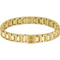 HUGO BOSS Bracciale Placcato Oro Per Uomo Candor 1580753 — Bracciale