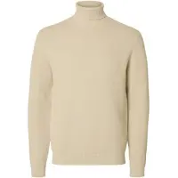 Selected Collo Alto Uomini Beige XL