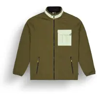 Picture Organic Clothing Dauwy Fullzip Fleece Giacca in pile Uomo (M, olivia)