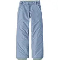 Patagonia Kid's Powder Town Pants Pantaloni da sci Bambini (L, grigio)