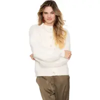 Geisha Cardigan Furry Off-white Taglia: M | Bomber Outlet | Donna | Bianco