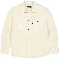 Butcher of Blue Phil Jersey Overshirt Beige Grey Vd Taglia: XXL | Camicie Casual Outlet | Uomo | Marrone