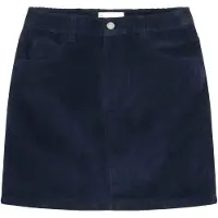 KnowledgeCotton Apparel Women's 14 Wales Corduroy Skirt Gonna Donna (32, blu)