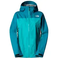 The North Face - Giacca impermeabile e antivento - W Dryvent Signal 2.5L Jacket Galactic Blue Deep Teal per Donne in Nylon - Taglia L