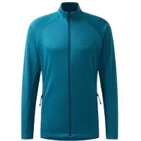 Haglöfs Korp Mid Jacket Giacca in pile Uomo (L, blu)