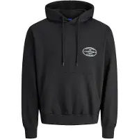 Jack & jones Felpa Con Cappuccio Stampa Sul Retro