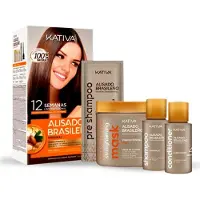 KATIVA Kit lisciante brasiliano 225 ml — Trattamento lisciante
