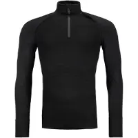 Ortovox - Maglia termica in lana merino - 230 Competition Zip Neck M Black Raven per Uomo - Taglia M - Nero