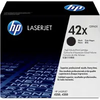 HP Toner 42X (Q5942X) - Nero Alta capacità