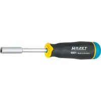 Hazet Cacciavite dinamometrico 6001-5,4/3 Nm min-max: 3 - 5,4 Nm Tolleranza: 6% Esagono cavo 6,3 (1/4 di pollice) Numero di utensili: 3