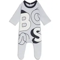 BOSS Tuta in cotone con maxi logo