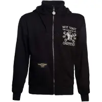 WCC High Speed Con Cappuccio Giacca uomo nero, taglia 3XL