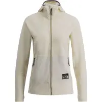 Lundhags Women's Tived Merino Hoodie Felpa di merino con cappuccio Donna (XS, beige/grigio)