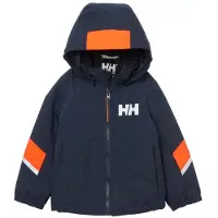 Helly Hansen - Giacca da sci impermeabile e isolante in Primaloft Black Eco - K Rider Jacket Navy - Taglia Bambino 3a - Blu navy