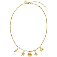 Purelei Collana 'Underwater World' oro / trasparente