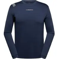 La Sportiva Tour Longsleeve Maglia funzionale Uomo (S, blu)