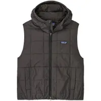 Patagonia Women's Light Gust Hooded Vest Gilet sintetico Donna (XXL, grigio)