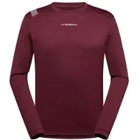 La Sportiva Tour Longsleeve Maglia funzionale Uomo (M, rosso)