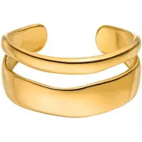 Purelei Twin Tides Ring Gold Taglia: OS | Anelli Outlet | Donna | Giallo
