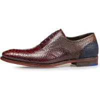 Floris van Bommel Scarpa stringata 'De Stapper 5' marrone / nero