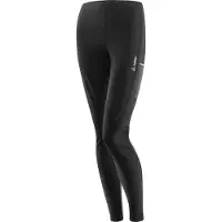 Löffler Women's Tights Thermo Innenvelours Leggings da running Donna (42, nero)