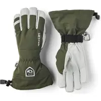 Hestra - Guanti da sci in pelle - Glove Army Leather Heli Ski Olive in Pelle - Taglia 7 - Kaki