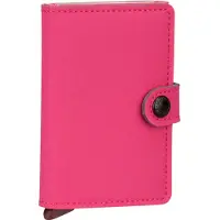 Secrid Unisex Miniwallet Yard Powder Fuchsia Taglia: OS | Portafogli Outlet | Unisex | Rosa