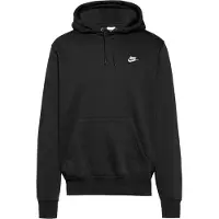 Nike Club Basketball Pull-Over Hoodie Felpa con cappuccio Uomo (L, nero)