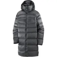 Salomon - Piumino d'anatra da donna - Outline Nov Mid Down W Deep Black per Donne - Taglia XS - Nero