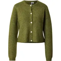 Pieces Cardigan A Maglia | Verde | S