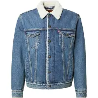 Levi's Type Iii Sherpa Trucker Jacket Taglia: XL | Giacche di jeans Outlet | Uomo