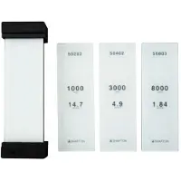 Shapton Glass Stone set per affilare granulometria 1000, 3000 e 8000, 50508
