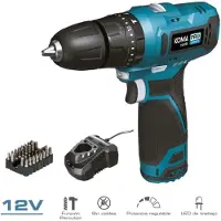 Koma Tools Trapano a percussione 12 v