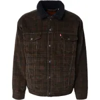 Levi's Relaxed Fit Sherpa Trucker Jacket Taglia: XXL | Giacche di jeans Outlet | Uomo