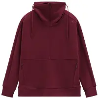 Jeanne Baret Women's Jakarta Sweater Pullover in pile Donna (44, rosso)