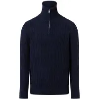 Selected Maglione A Mezza Cerniera Uomini Blu S