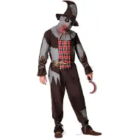 Atosa Costume Da Spaventapasseri Terrificante