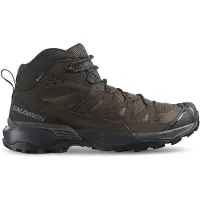 Salomon X Ultra 360 Leather Mid GORE-TEX Scarpe da trekking Uomo (48, nero)