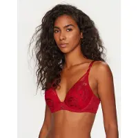 Chantelle Co Bra Tshirt Plunge Passion Red/aubergine Taglia: B75 | Reggiseni Outlet | Donna | Rosso