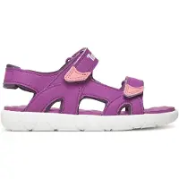 Timberland Kid's Perkins Row Backstrap Sandal Sandali Bambini (32, lilla)