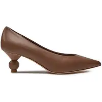 Weekend Max Mara per donna. 2625526014600 Scarpe Renza in pelle marrone (38), 5 a 8cm, Nessuno, Casual, Da sera, Classico