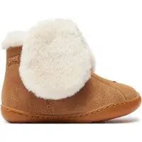 Camper unisex per bambino. K900367-001 Stivaletti Twinis in pelle marrone (22), Basso, Nessuno, Casual, moda per bambini