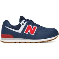 New Balance Sneaker '574' blu notte / rosso scuro / bianco