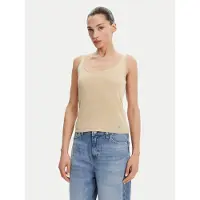 Guess Marciano GUESS Eco Nellie Tank Top Swtr Gold Lurex Taglia: L | Canottiere Outlet | Donna | Giallo